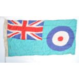 WWII 1945 DATED TROPICAL RAF AIRFIELD ENSIGN FLAG