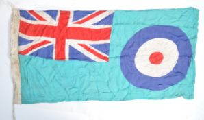 WWII 1945 DATED TROPICAL RAF AIRFIELD ENSIGN FLAG