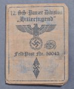 THIRD REICH GERMAN NAZI HITLER YOUTH SOLDIER'S ID