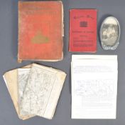 COLLECTION OF WWI FIRST WORLD WAR EPHEMERA - MAPS ETC