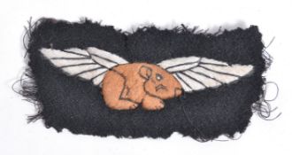 SCARCE WWII GUINEA PIG CLUB UNIFORM PATCH FOR BURNS VICTIMS