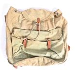 WWII SECOND WORLD WAR 1943 ARMY ISSUED RUCKSACK / BACK PACK