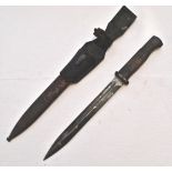 WWII SECOND WORLD WAR NAZI GERMAN K98 RIFLE BAYONET