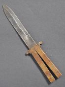 RARE ORIGINAL WWII PARATROOPER / AIRBORNE FOLDING KNIFE