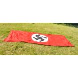 LARGE WWII THIRD REICH REPLICA ' FLAG OF NAZI GERMANY '
