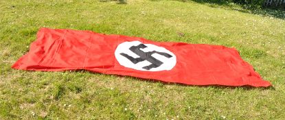 LARGE WWII THIRD REICH REPLICA ' FLAG OF NAZI GERMANY '