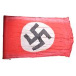 ORIGINAL 1930'S PRE-WAR NSDAP GERMAN NAZI PARTY FLAG