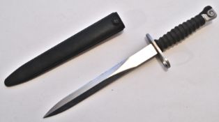 POST-WWII COLD WAR SWISS RIFLE BAYONET