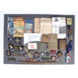 COLLECTION OF ASSORTED MILITARIA RELATED ITEMS