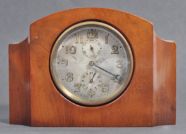 A Vintage Zenith Made Car Automobile Alarm Clock Makers Marks To 