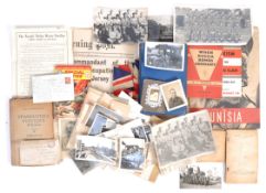 COLLECTION OF ASSORTED WWII RELATED MAPS & EPHEMERA