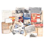 COLLECTION OF ASSORTED WWII RELATED MAPS & EPHEMERA