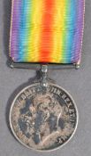 WWI FIRST WORLD WAR MEDAL - PRIVATE IN WEST RIDING REGIMENT