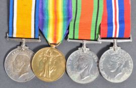 WWI & WWII MEDAL GROUP - PRIVATE IN THE ROYAL BERKSHIRE REGIMENT