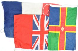 COLLECTION OF ASSORTED 20TH CENTURY FLAGS