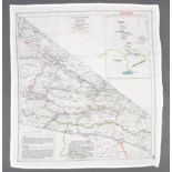 MI9 ESCAPE & EVADE COLLECTION - WWII SILK ESCAPE MAP OF SALZBURG