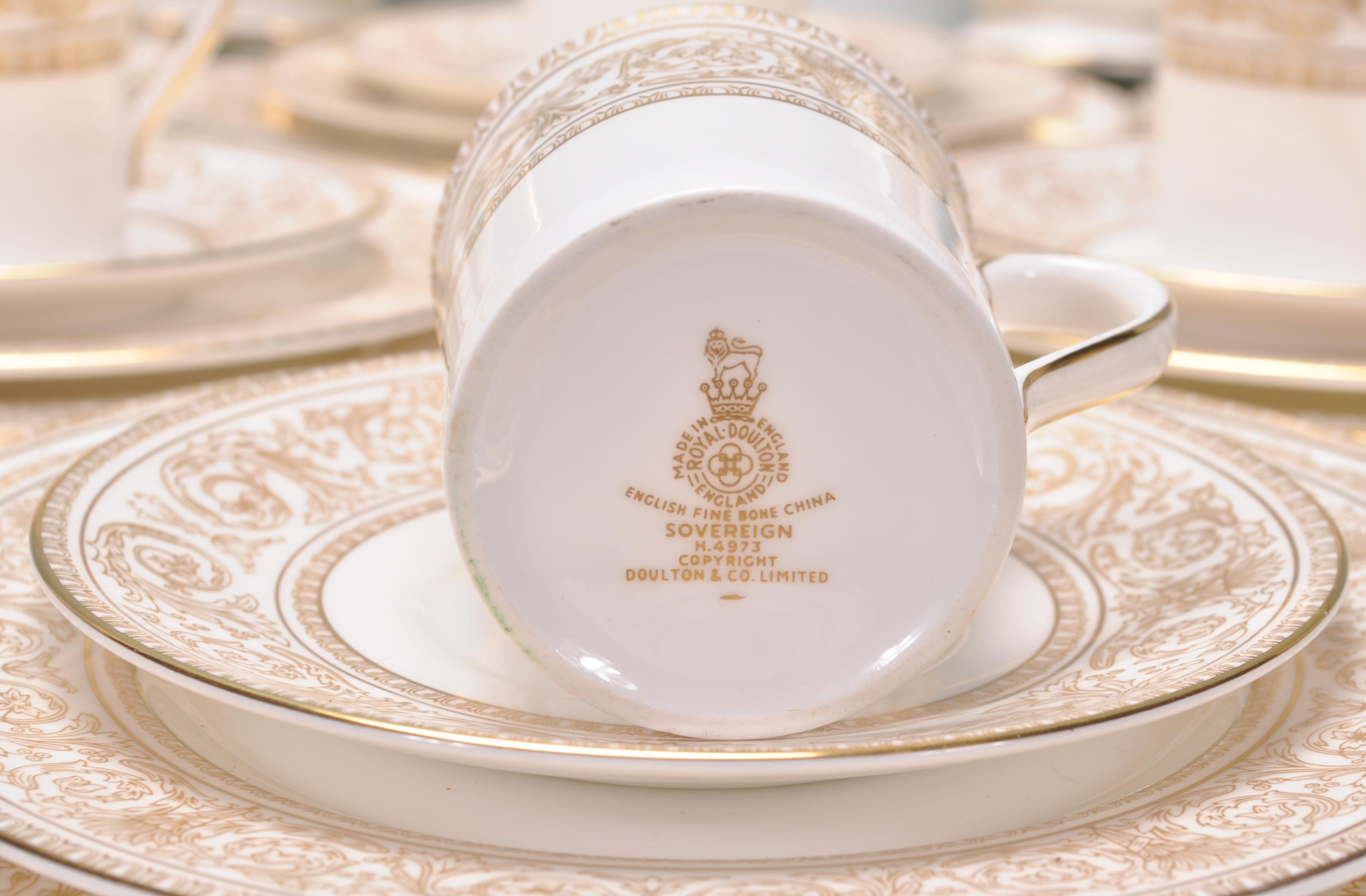 Royal Doulton Sovereign - A good Fine Bone China English coffee service by Royal Doulton in the - Image 9 of 9