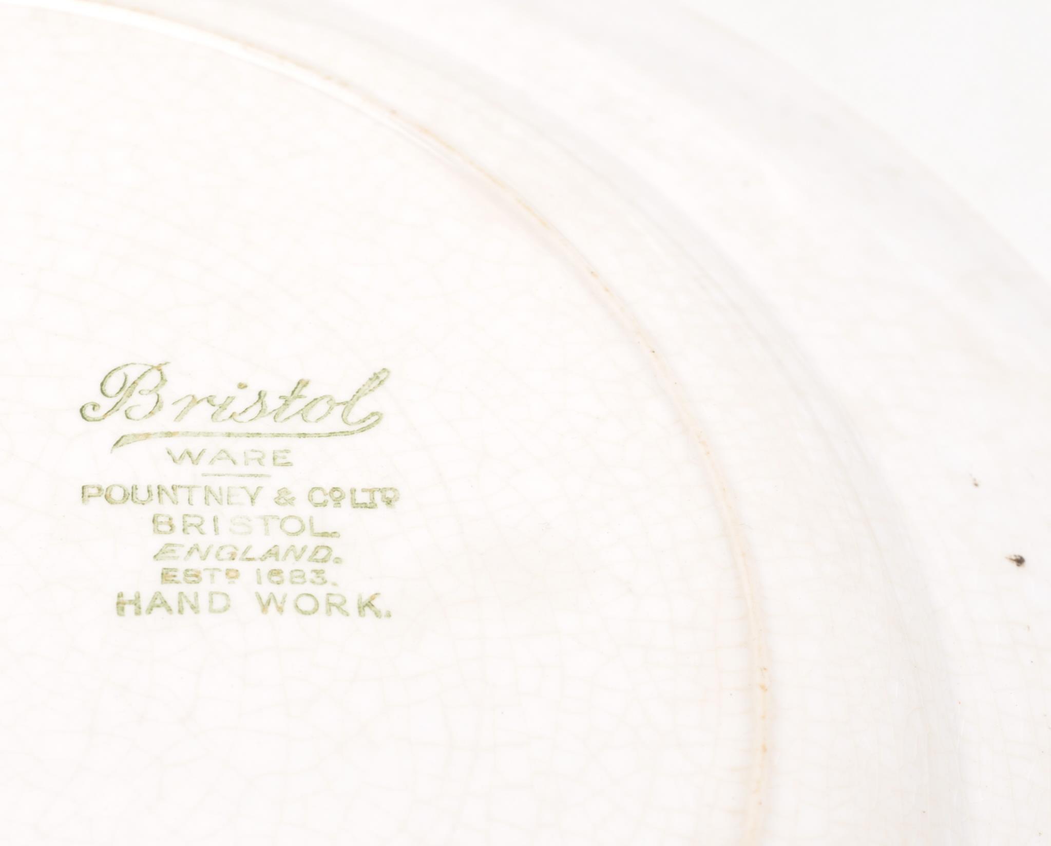 A collection of Bristol ceramics to include Bristol Pountney plates, Royal Cauldon Bristol Ironstone - Image 11 of 13