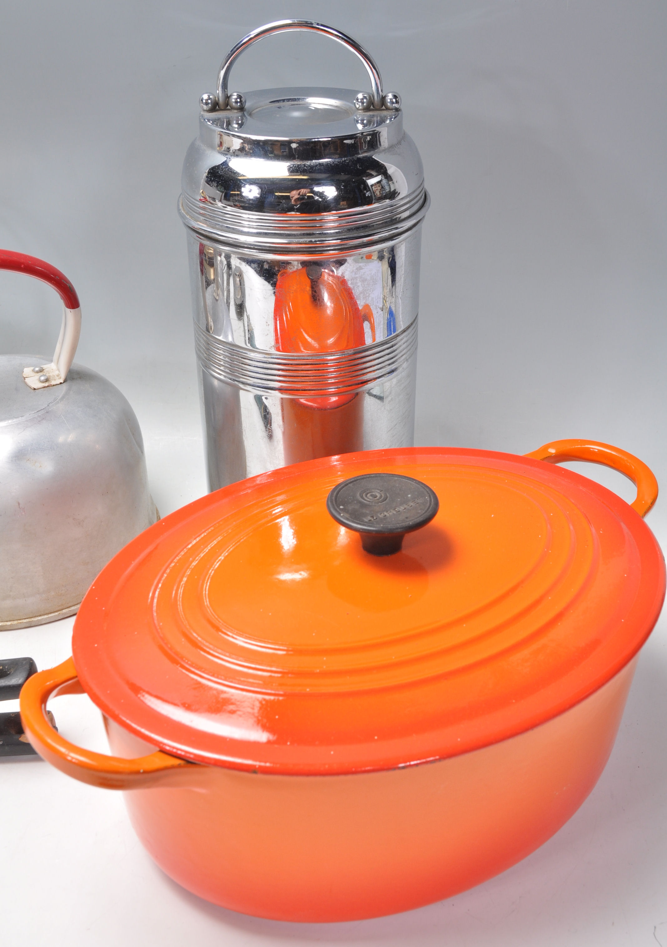 A  collection of vintage 20th century  kitchenalia to include a Le Creuset Belgian orange - Image 10 of 12