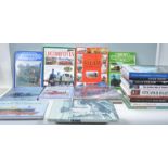 A mixed group of hardback Steam related books to include British Road Steam Vehicles, Robert Adley