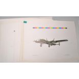 WWII Military Plane Prints - a good collection of 40+ WWII Second World War aircraft prints - all