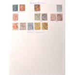 GB STAMPS Collection from QV to 1980s. Inc 2d Blue. Mint & used on album pages.