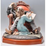 A good large Capodimonte figure group entitled 'The Story Teller' model 357. In the form of an