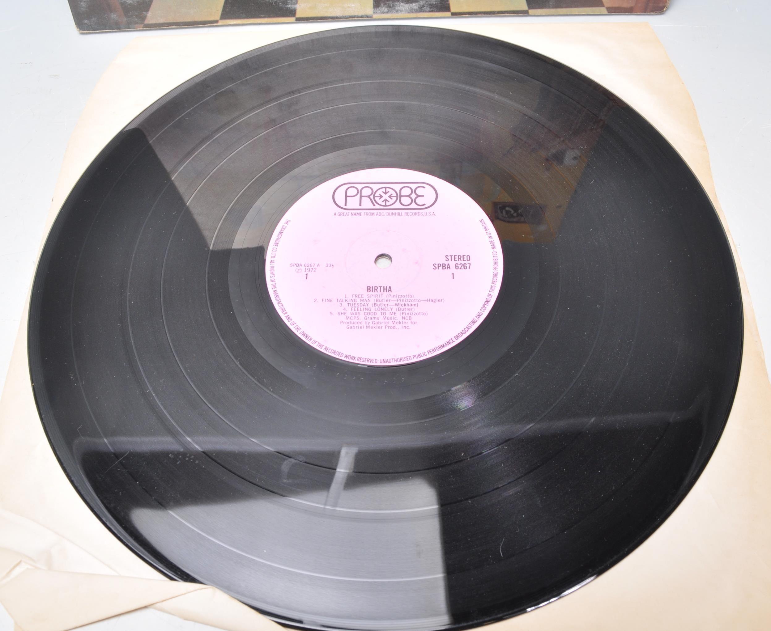 A vinyl long play LP record album by Birtha – Birtha – Original Probe Dunhill U.S.A Press –  SPBA - Image 2 of 6