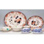 A group of Royal Doulton ceramic china table wares dating from the 19th Century to include a