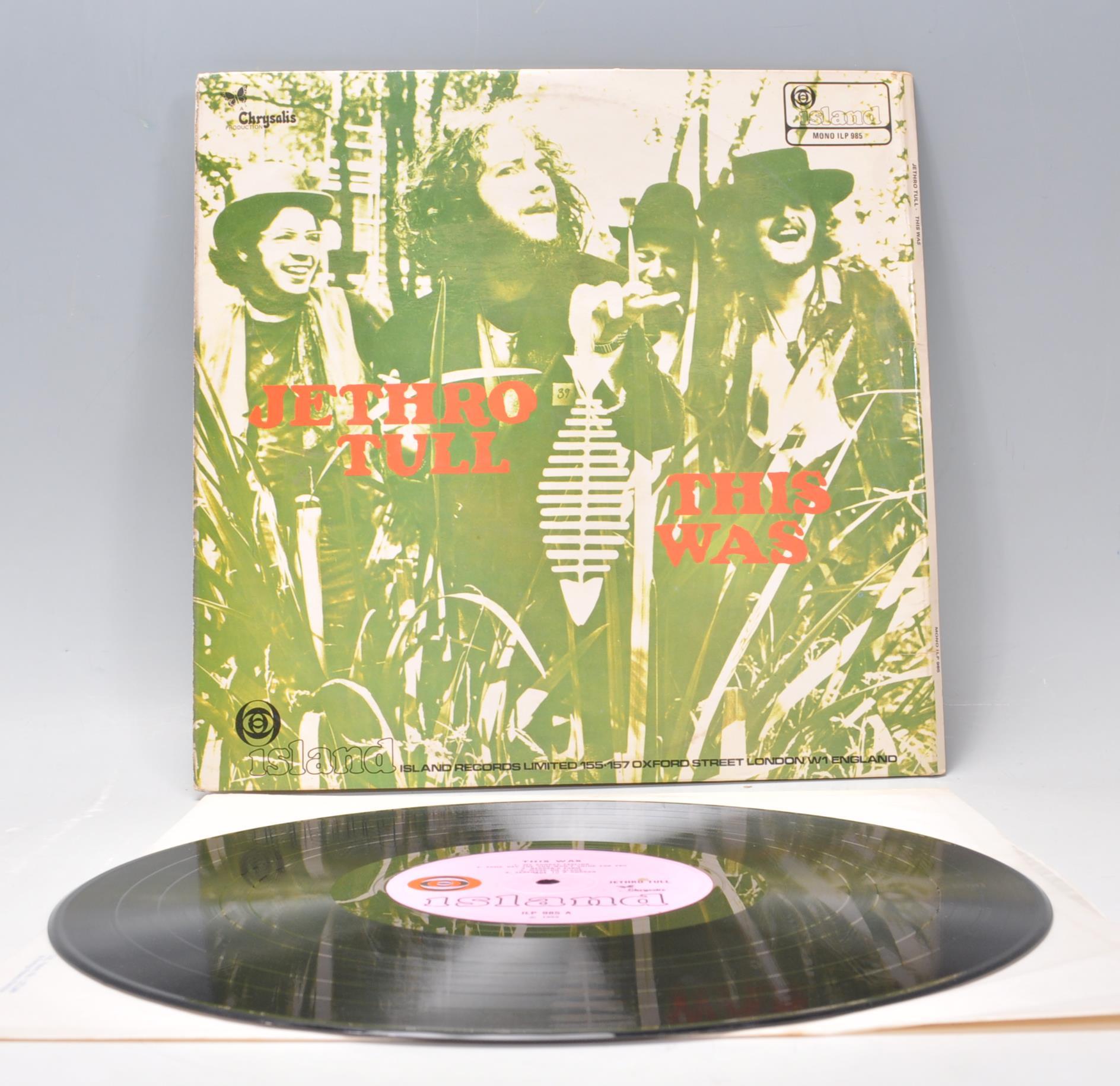 A vinyl long play LP record album by Jethro Tull – This Was – Original Island Records 1st U.K. Press - Image 3 of 5