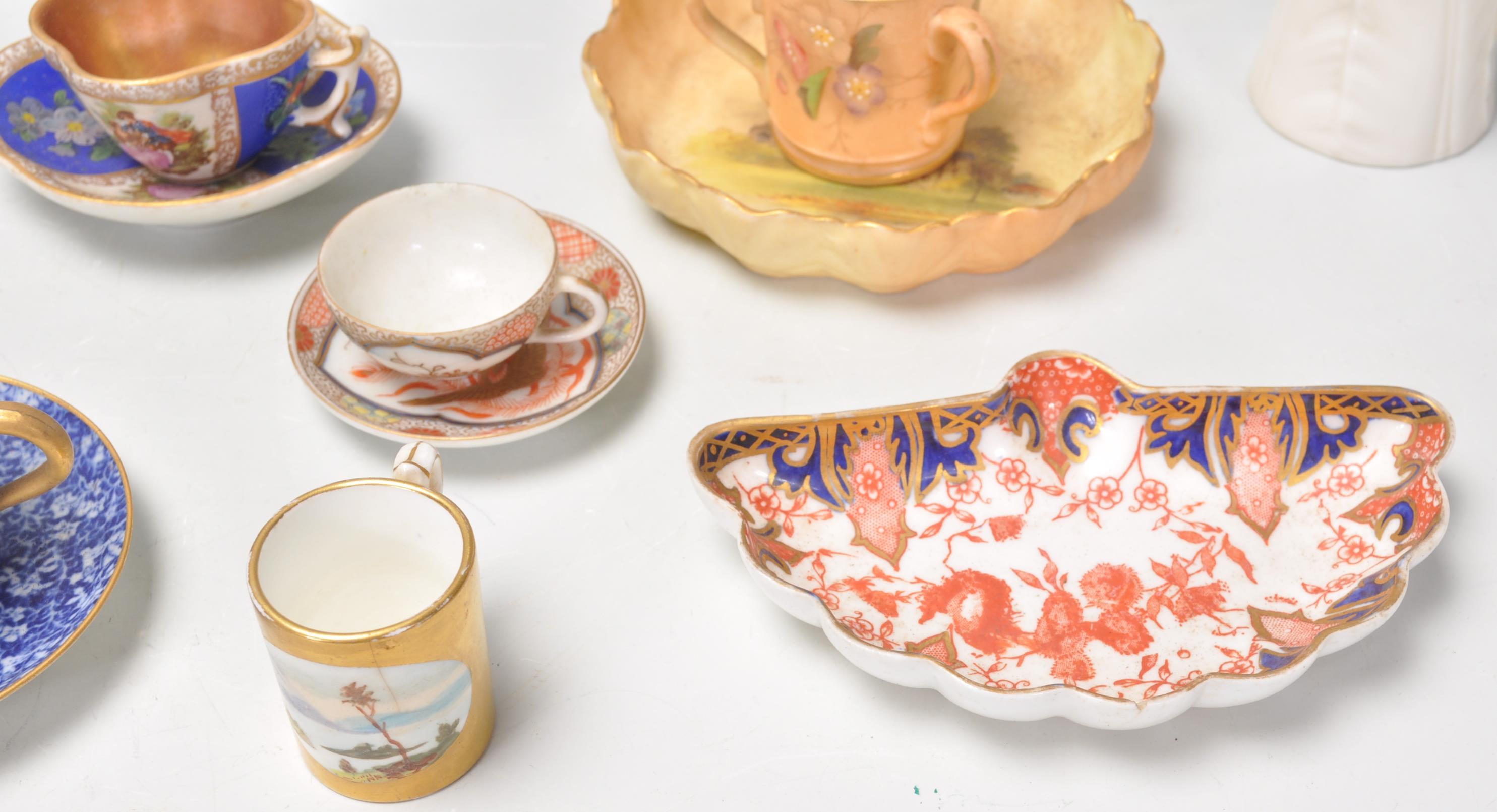 A collection of 18th century 19th and early 20th century ceramics to include Royal Crown Derby, - Image 10 of 25