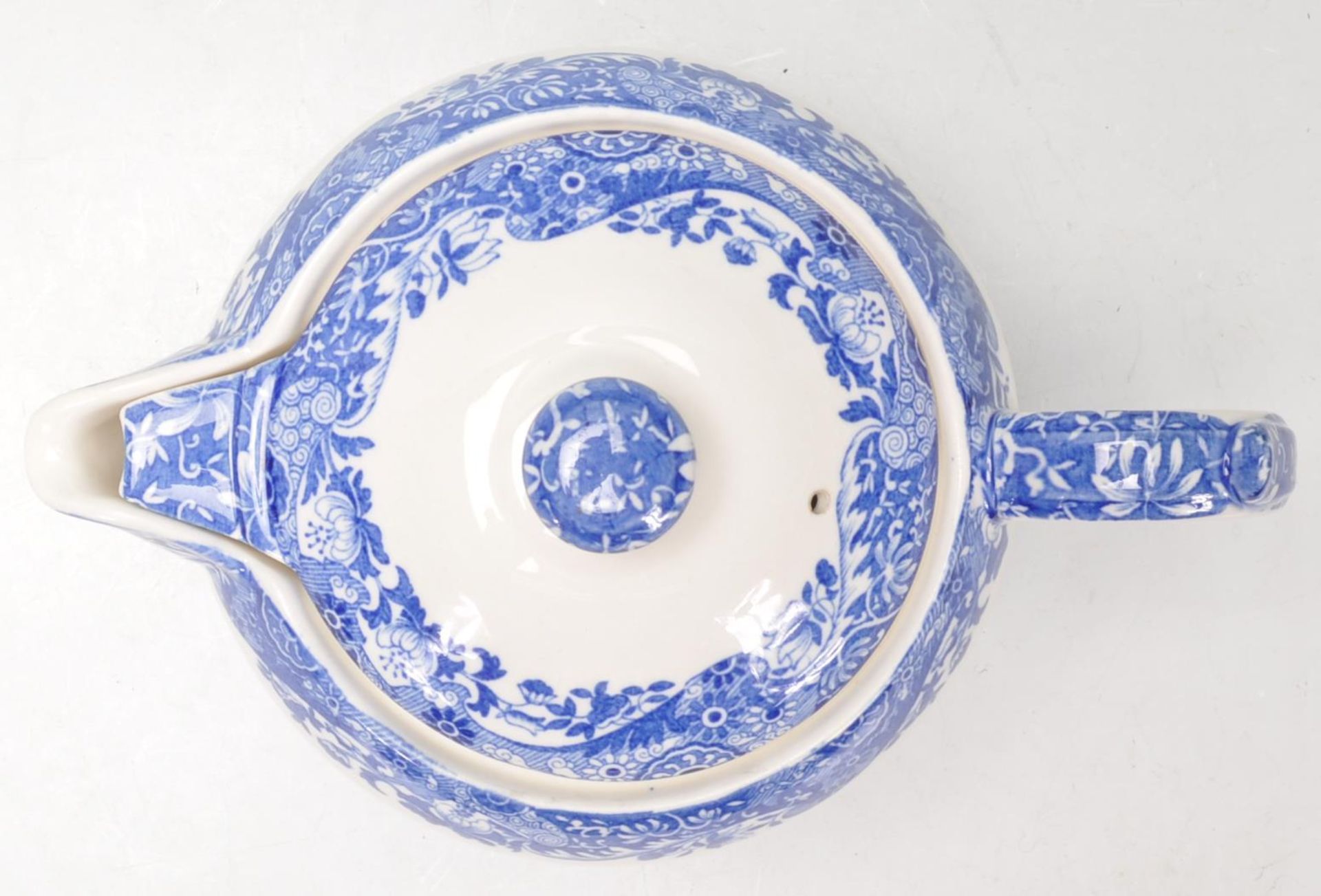 An early 20th Century 1920's blue and white Copeland Spode Italian pattern rare transfer printed - Bild 5 aus 7