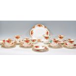 A good vintage Royal Albert Old Country Roses part tea service comprising of six cups, saucers and