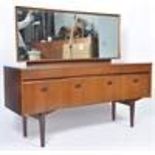 EON ELLIOTS OF NEWBURY 1970'S AFRAMOSIA DRESSING TABLE