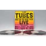 A double vinyl long play LP record album by The Tubes – What Do You Want From Live – Original AM