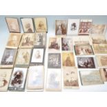 Cabinet photographs x153 Victorian examples to include many from Bristol and several from Wales.