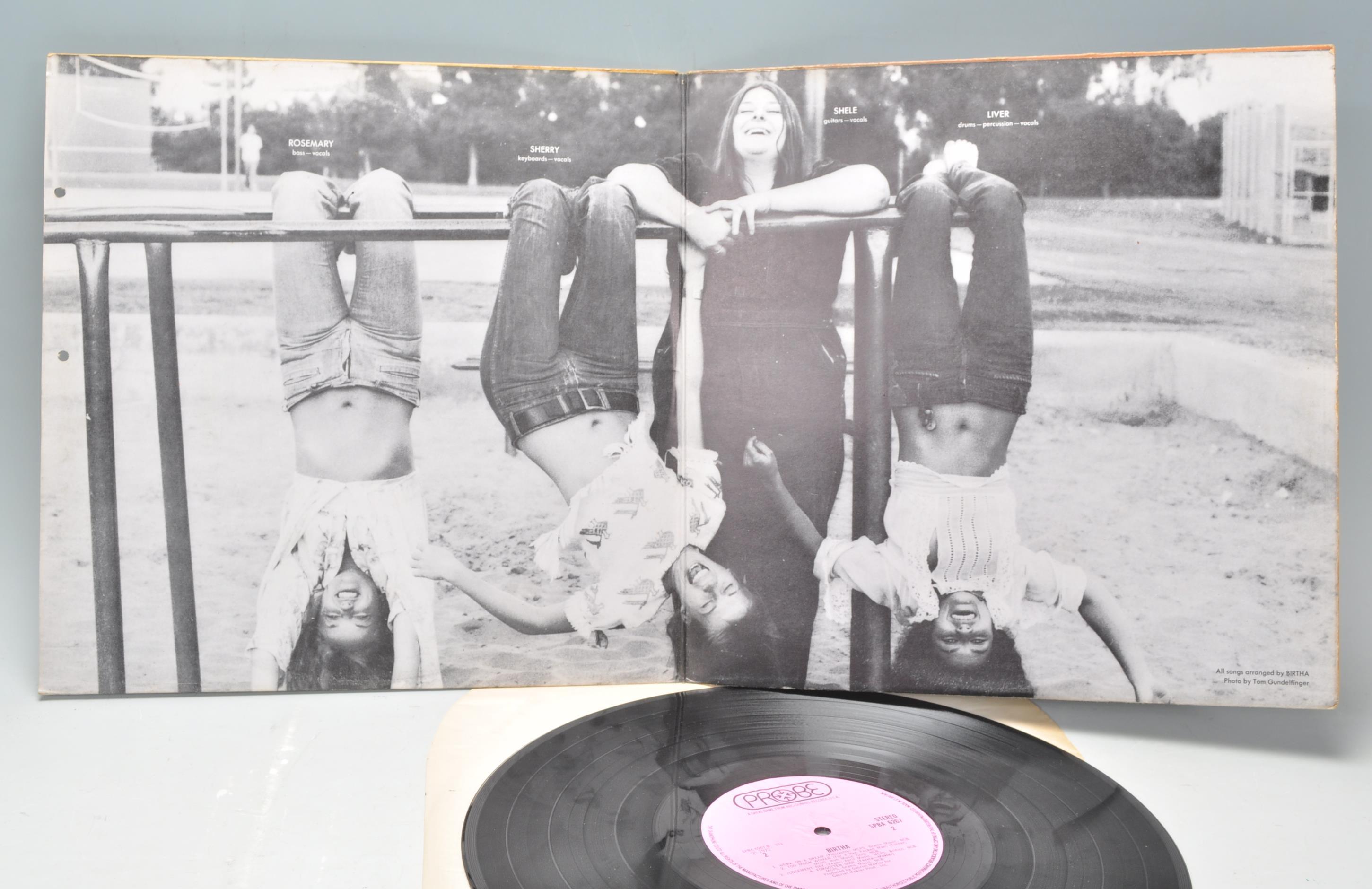 A vinyl long play LP record album by Birtha – Birtha – Original Probe Dunhill U.S.A Press –  SPBA - Image 5 of 6