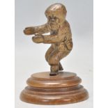 A good early 20th Century Norwegian bronze figure