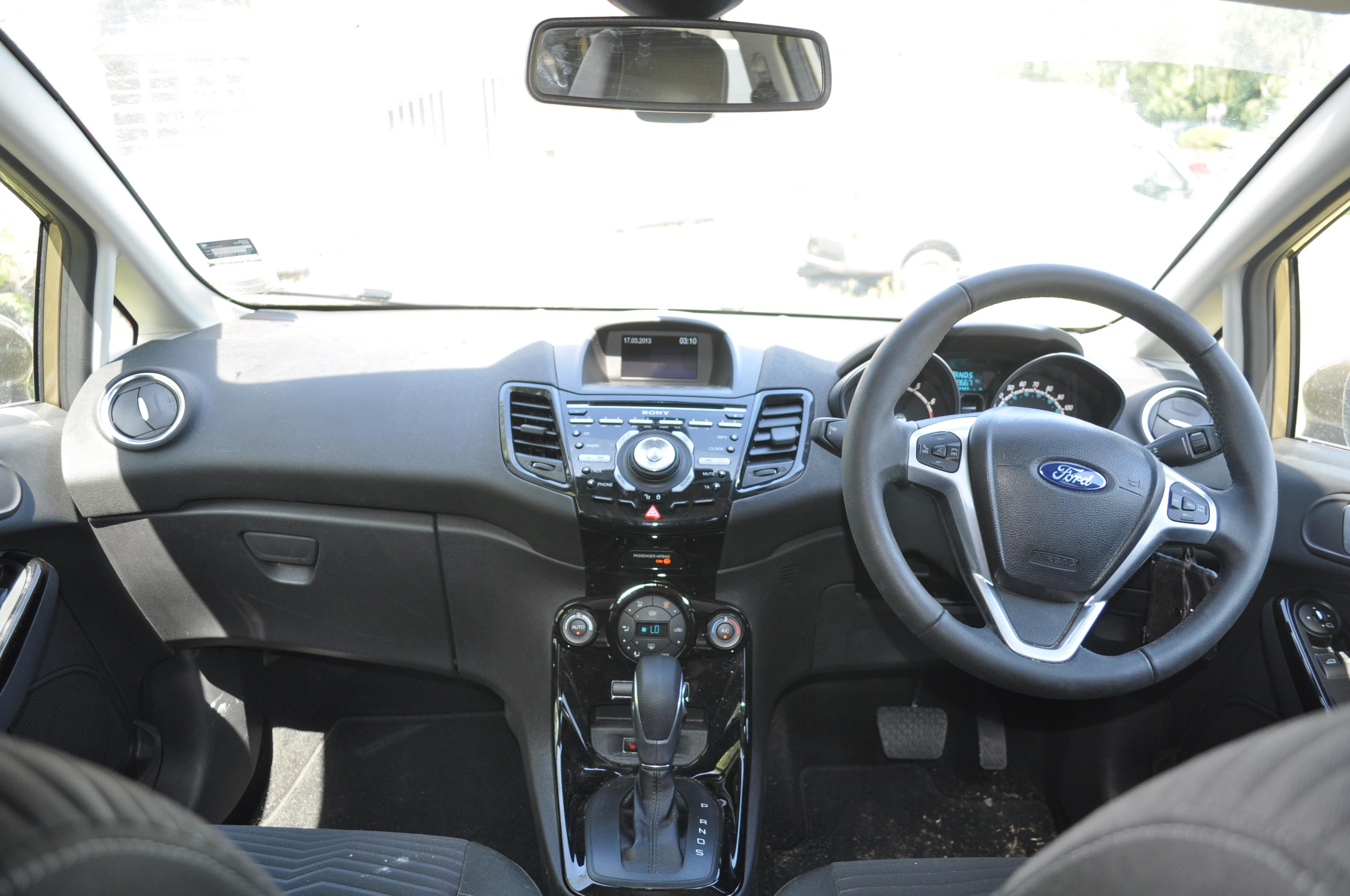 WR13 BJK - Ford Fiesta - Automatic - A 2013 Ford Fiesta in metallic gold, 1596cc, Titanium, petrol - Image 10 of 61