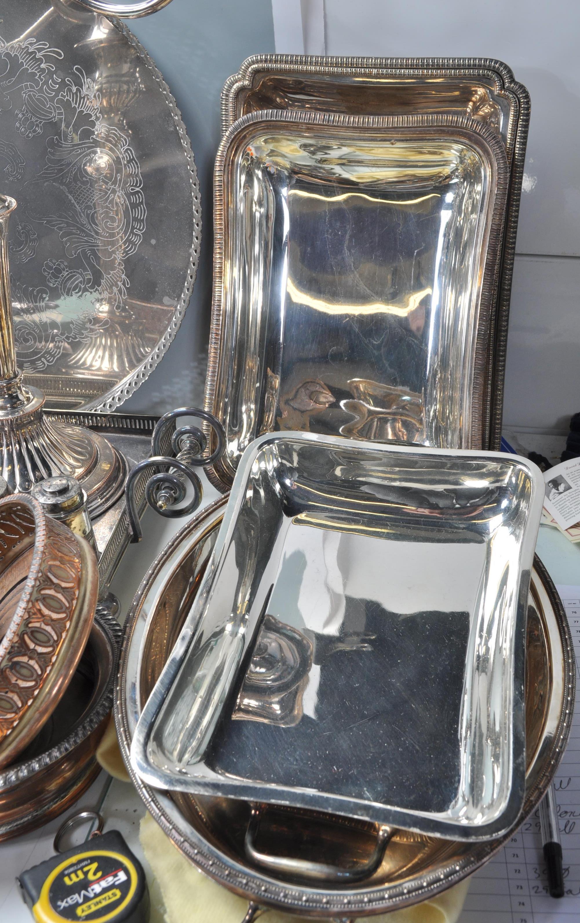 A good collection of 20th Century silver plated items to include boxed cutlery sets, tea and - Image 2 of 26