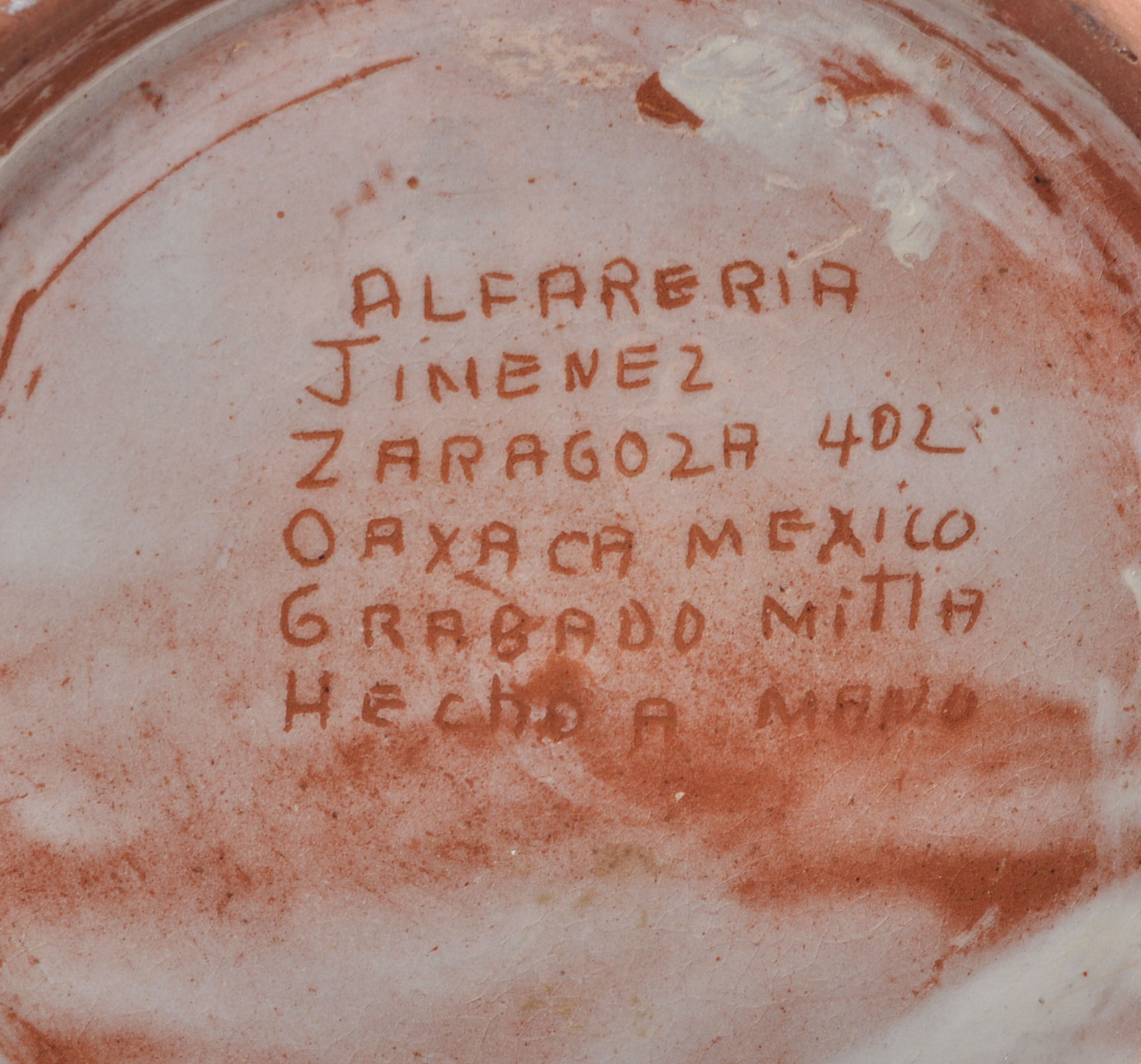 A beautiful and large collection of 20th century Mexican Mitla hand made studio pottery being made - Image 13 of 16