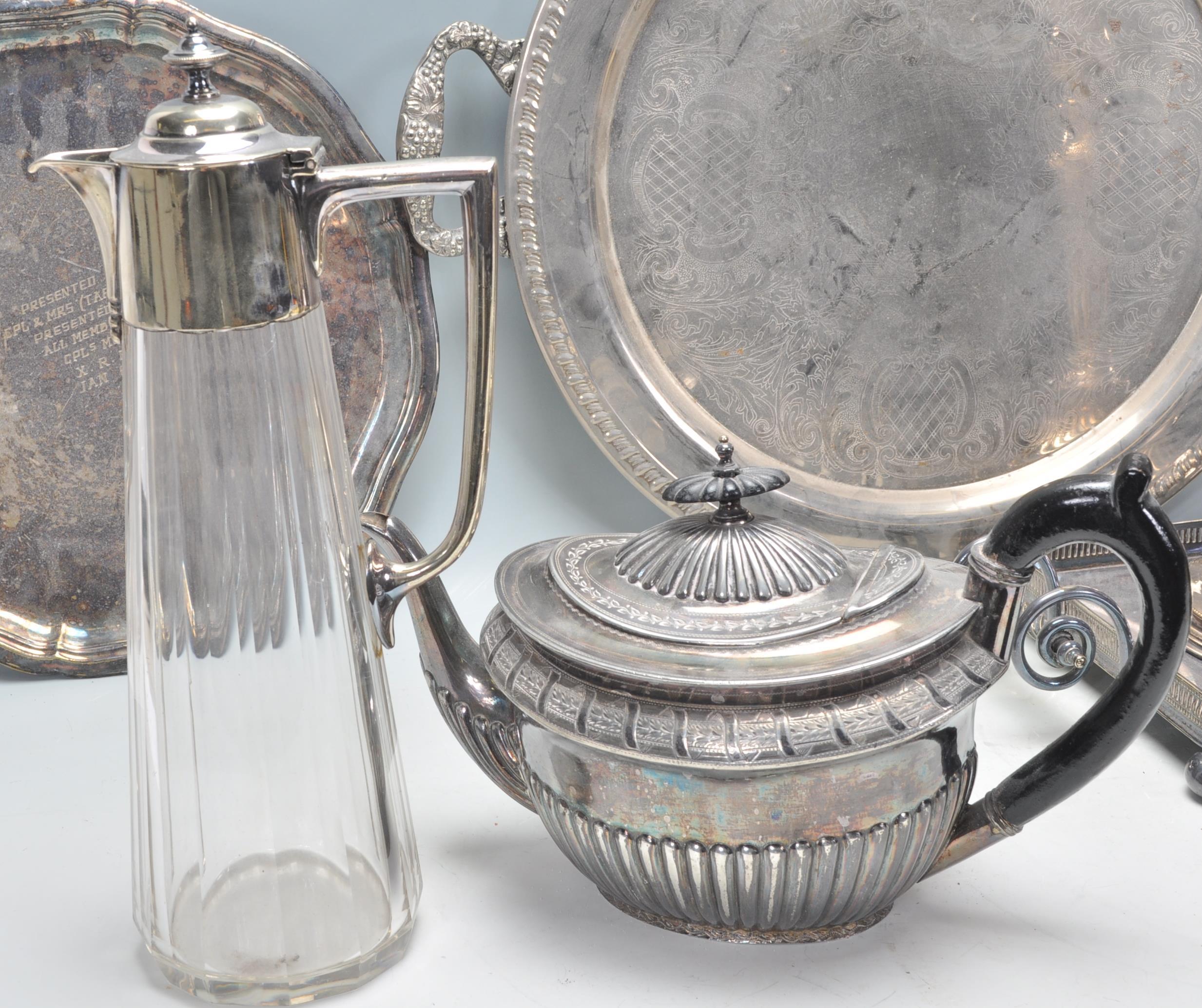 A good collection of 20th Century silver plated items to include boxed cutlery sets, tea and - Image 20 of 26