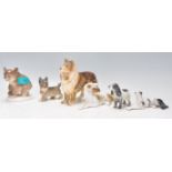 A collection of small Beswick figurines to include
