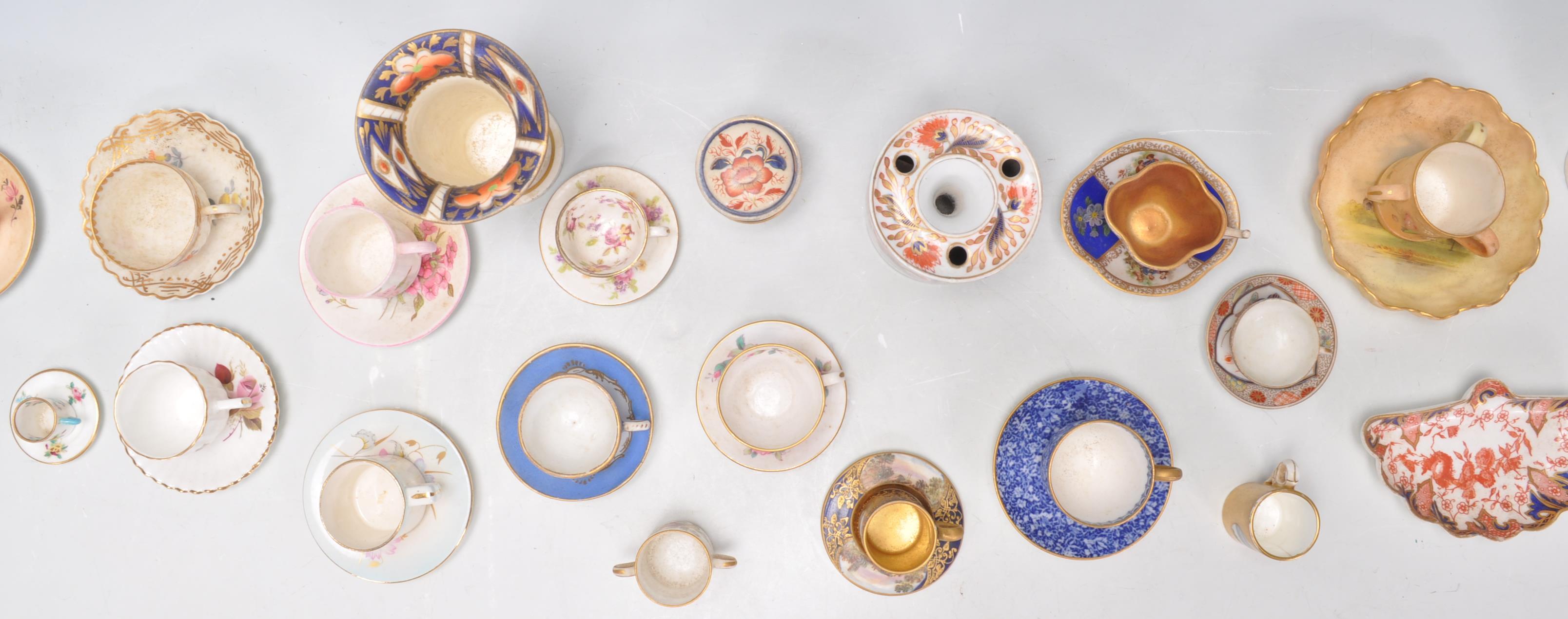 A collection of 18th century 19th and early 20th century ceramics to include Royal Crown Derby, - Image 13 of 25