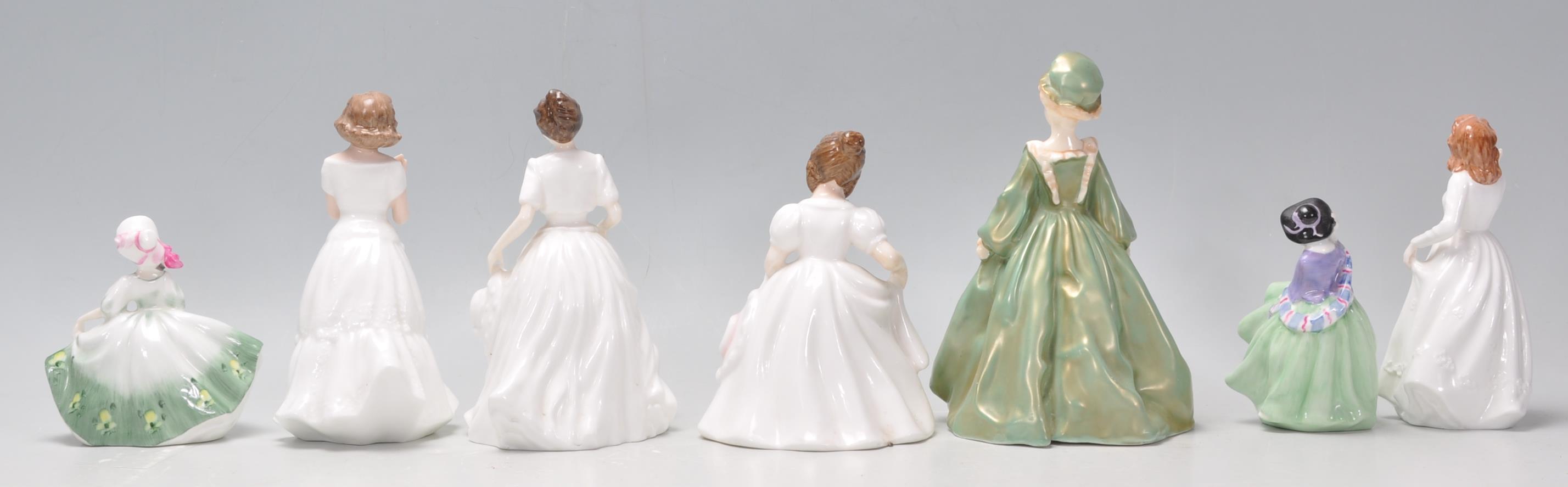 A collection of Royal Doulton figurines to include Harmony HN4096, Amanda HN3635, Royal Doulton - Image 3 of 9