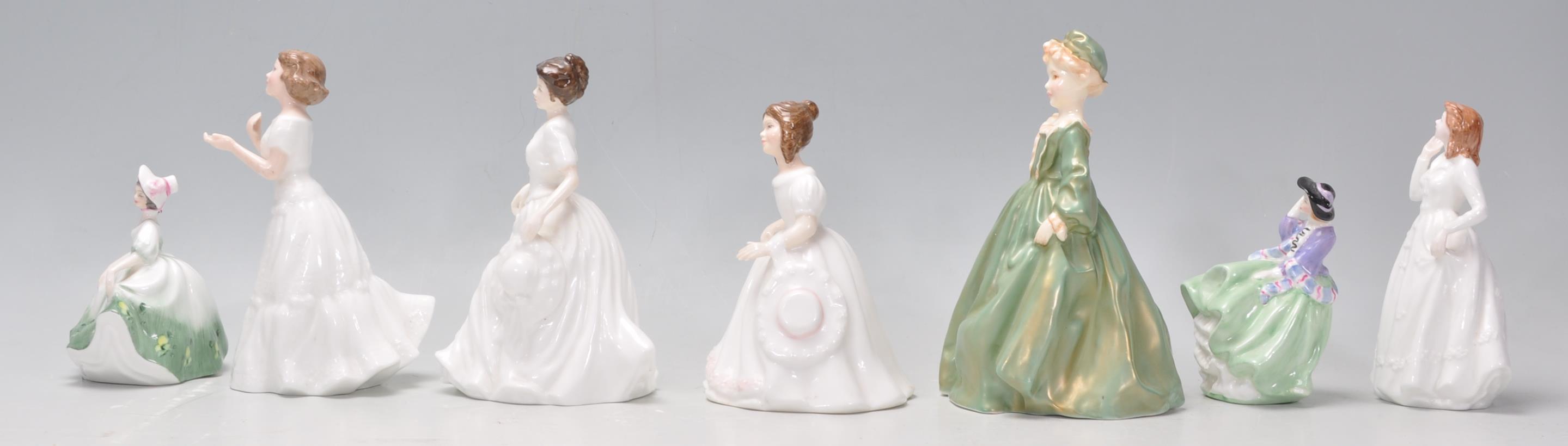 A collection of Royal Doulton figurines to include Harmony HN4096, Amanda HN3635, Royal Doulton - Image 4 of 9