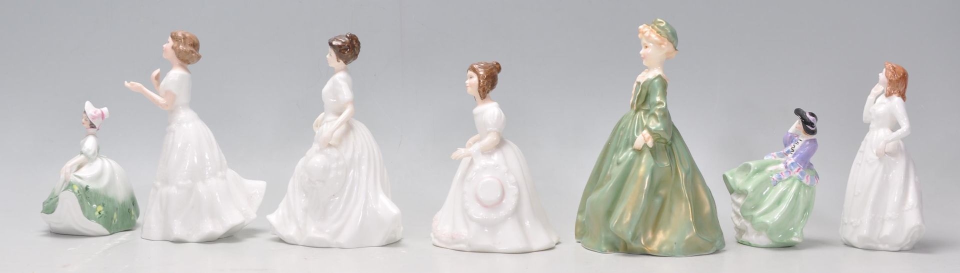 A collection of Royal Doulton figurines to include Harmony HN4096, Amanda HN3635, Royal Doulton - Bild 4 aus 9