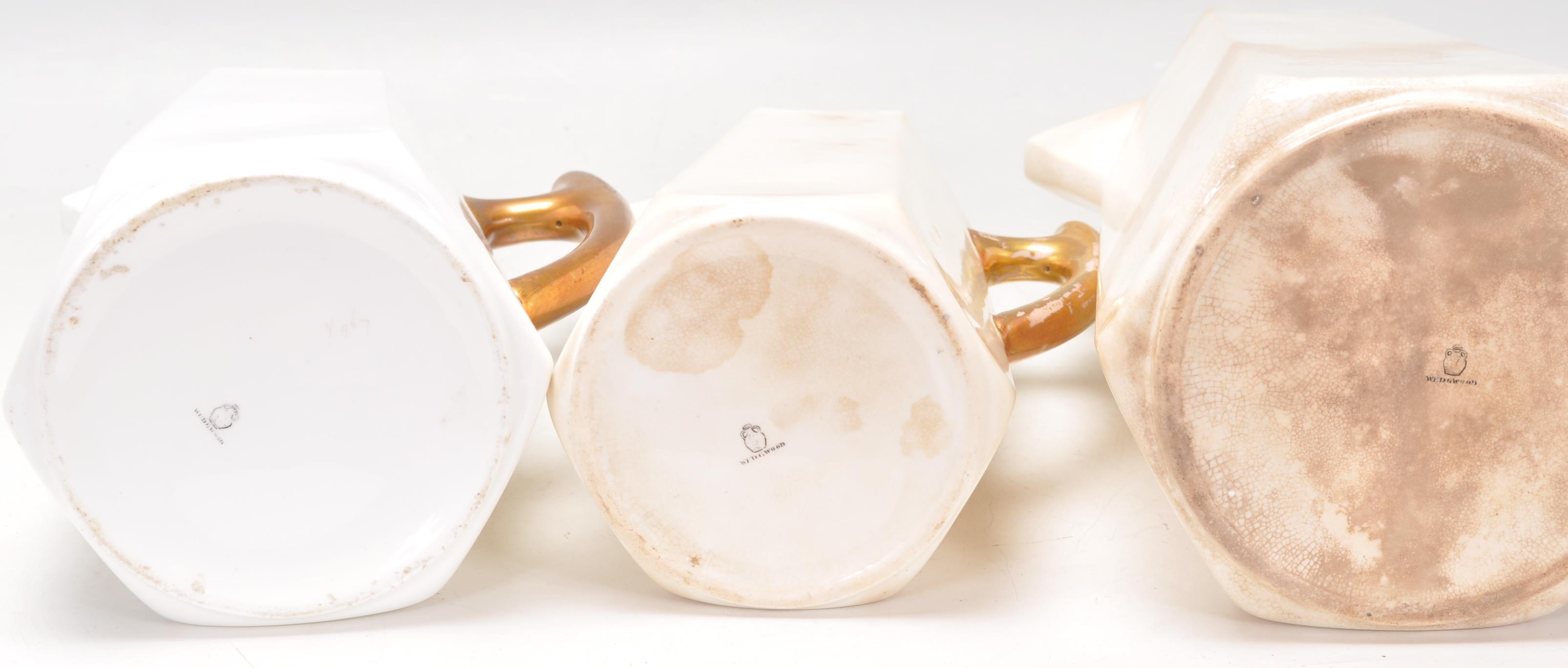 A group of three sets of graduating English ceramic jugs dating from the 19th Century to include - Image 14 of 14