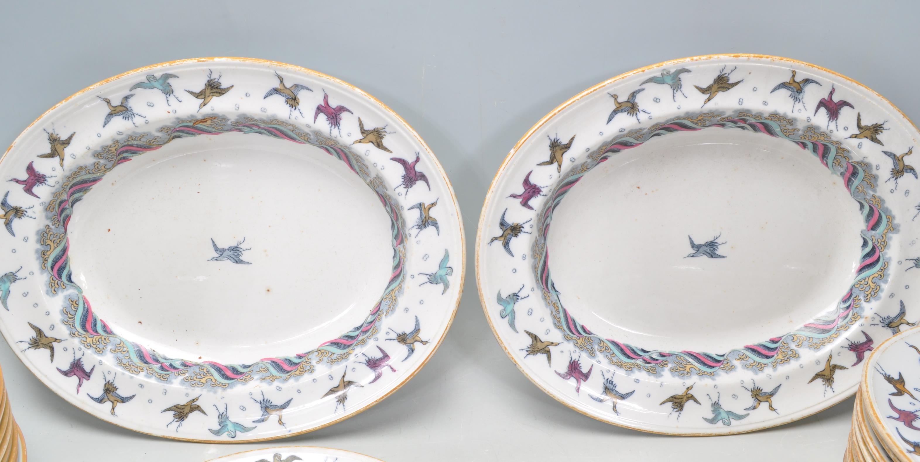 A 19th Century Victorian Christopher Dresser for Minton's 25 piece dinner service in the Japanese - Image 9 of 10