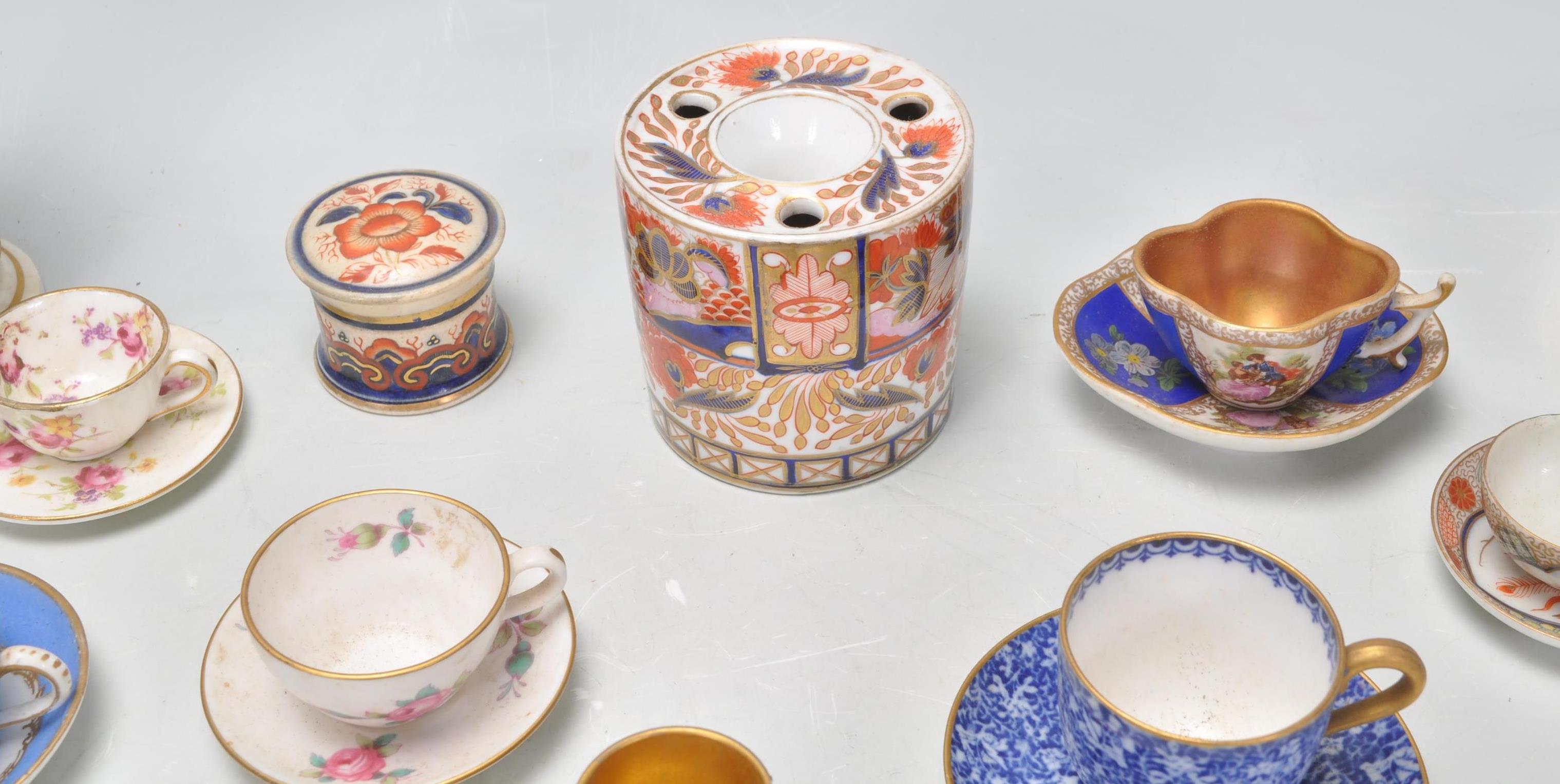 A collection of 18th century 19th and early 20th century ceramics to include Royal Crown Derby, - Image 7 of 25